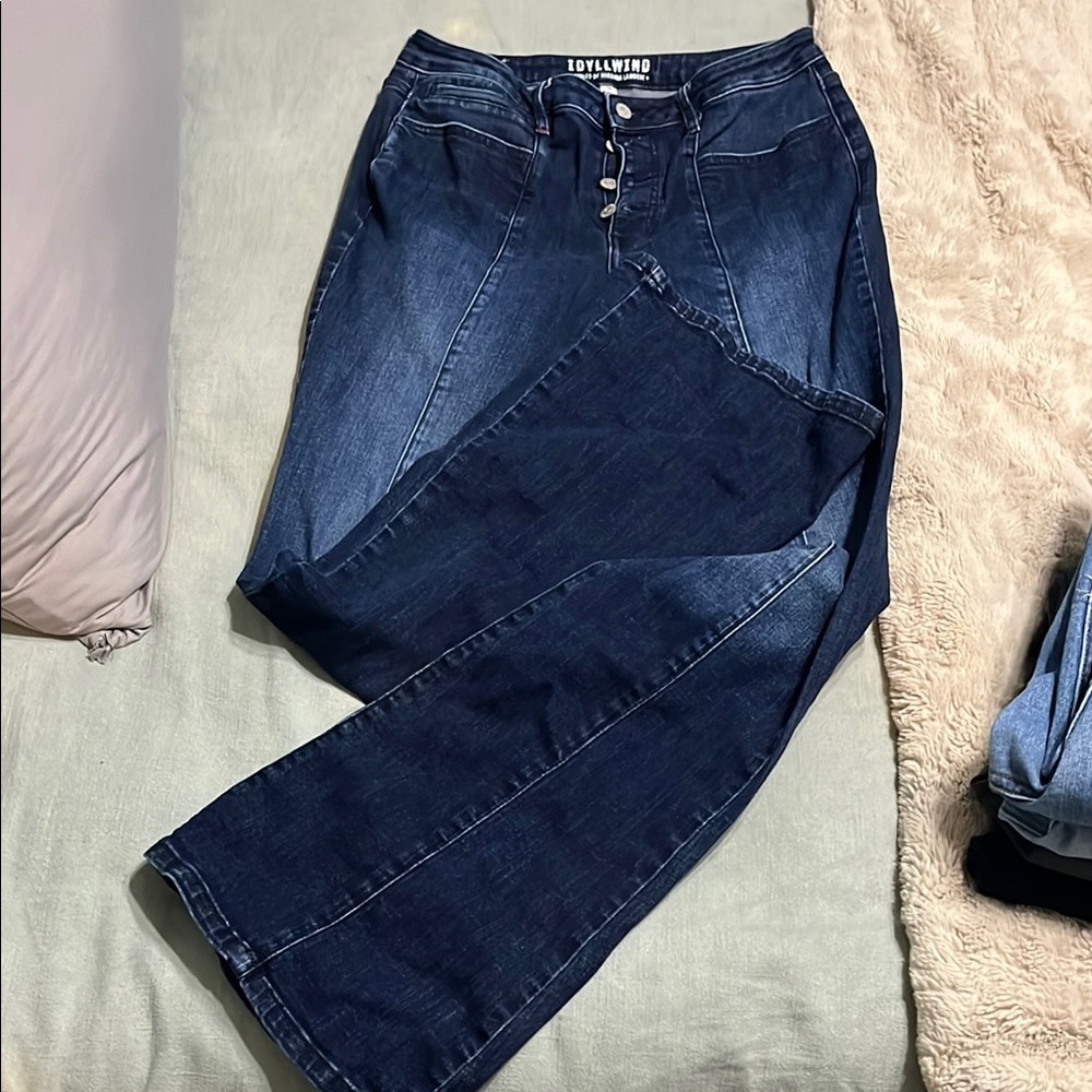 Idyllwind Deep Indigo Flare Jeans